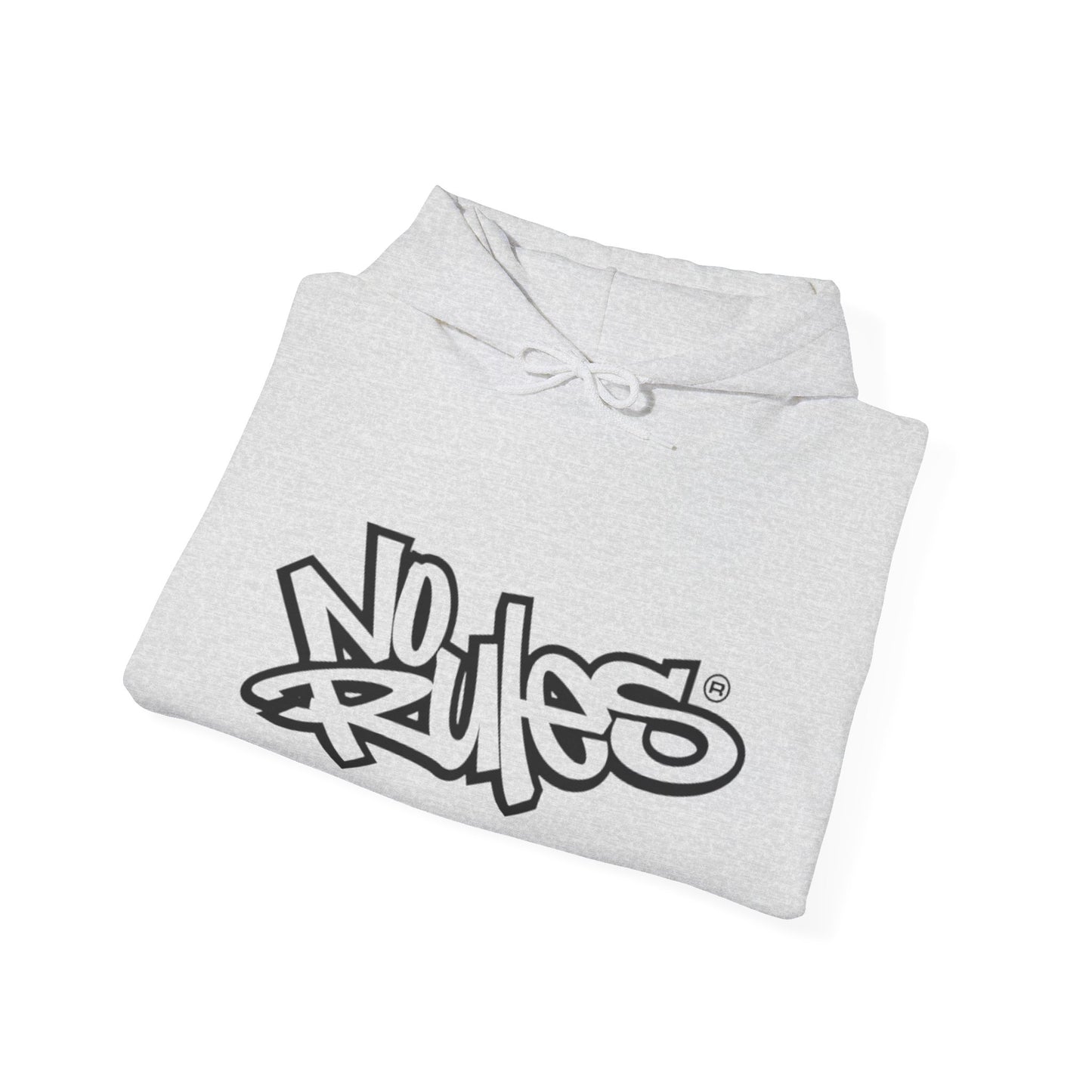 No Rules Hoodie | Unisex Heavy Blend Sweatshirt, Streetwear Fashion, Casual Wear, Gift for Friends, Urban Style