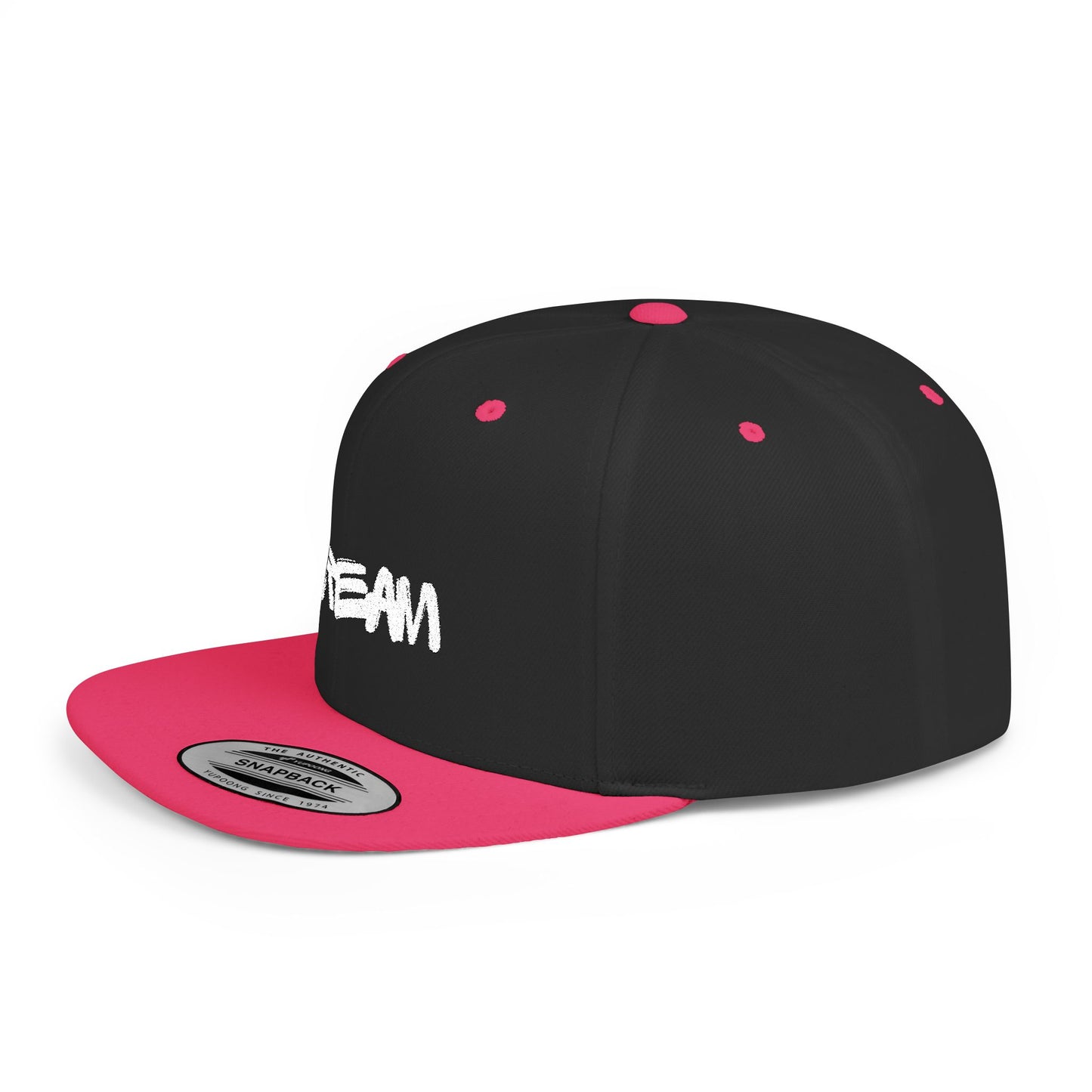 Dream Big Flat Bill Snapback, Trendy Cap for Dreamers, Perfect Gift for Graduates, Casual Accessories, Summer Essentials