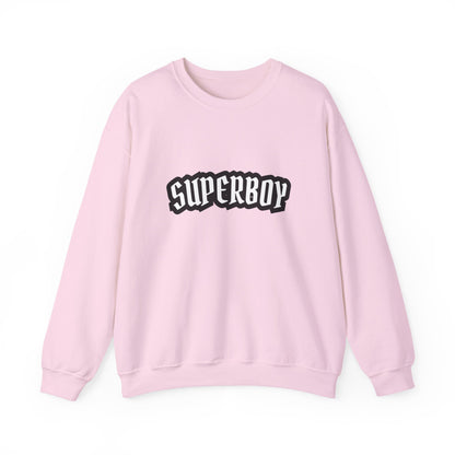 Superboy Unisex Heavy Blend Sweatshirt, Cozy Gift for Teens, Perfect for Casual Outfits, Great for Birthdays, Youth Sweatshirt, Trendy Wear