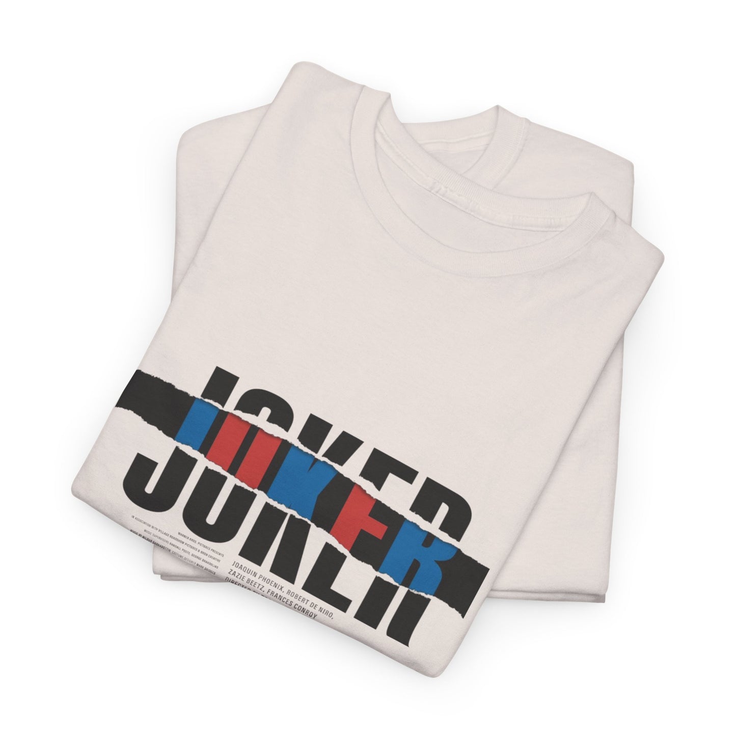 Joker Graphic Tee,  Heavy Cotton Tee, Streetwear Shirt, Casual Wear Tee, Gift for Fans, Movie Merchandise