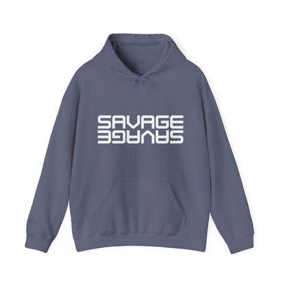Savage Unisex Heavy Blend Hoodie, Comfortable Streetwear, Trendy Hoodie Gift, Casual Style, Graphic Sweatshirt for Everyday Wear