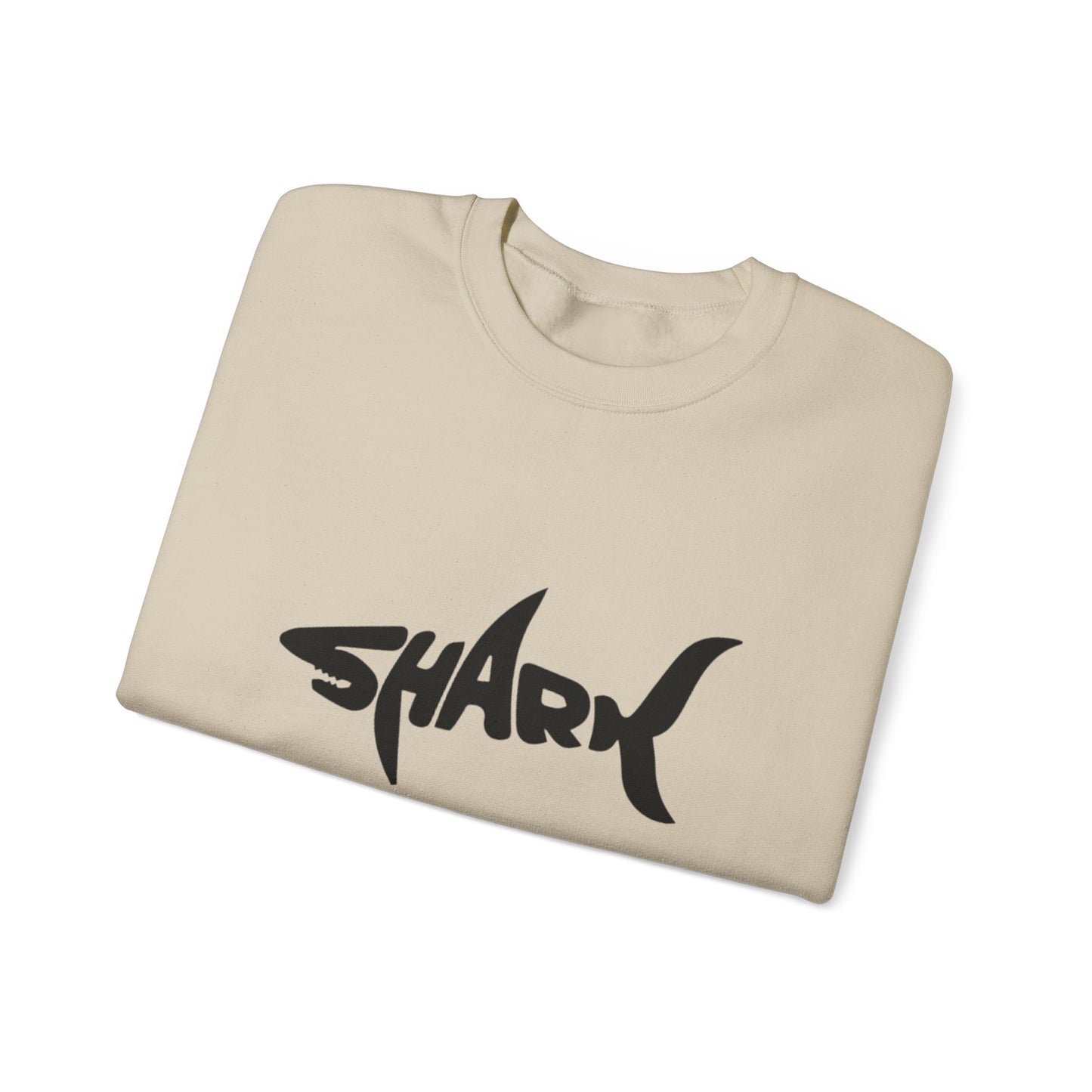 Shark Graphic Sweatshirt - Cozy Unisex Crewneck, Statement Apparel for Ocean Lovers, Casual Gift, Comfortable Everyday Wear