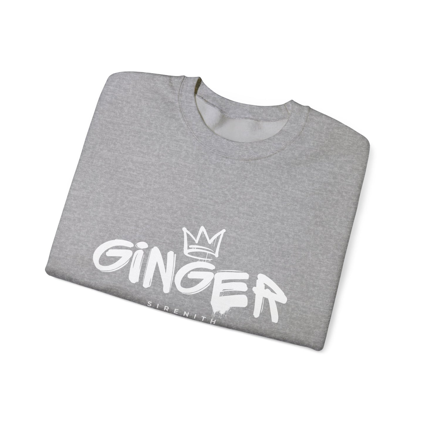Ginger Vibes Unisex Sweatshirt | Cozy Crewneck for All Seasons, Gift for Friends, Perfect for Casual Outings, Trendy Lounge Wear