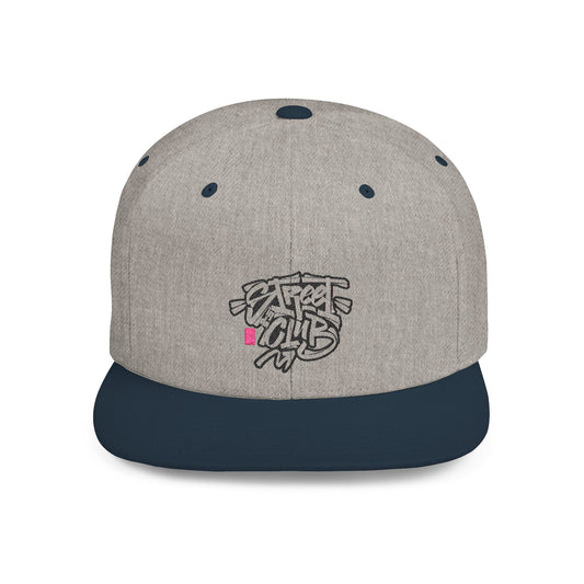 Trendy Flat Bill Snapback Hat, Urban Style Cap for Streetwear, Perfect for Festivals, Casual Outings, and Gift Ideas