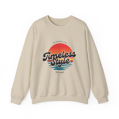 Timeless Style Crewneck Sweatshirt - Cozy Unisex Fashion for Everyday Wear, Perfect Gift, Casual Outfit, Vintage Vibes, Holiday Apparel