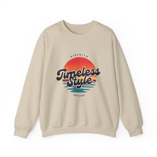 Timeless Style Crewneck Sweatshirt - Cozy Unisex Fashion for Everyday Wear, Perfect Gift, Casual Outfit, Vintage Vibes, Holiday Apparel