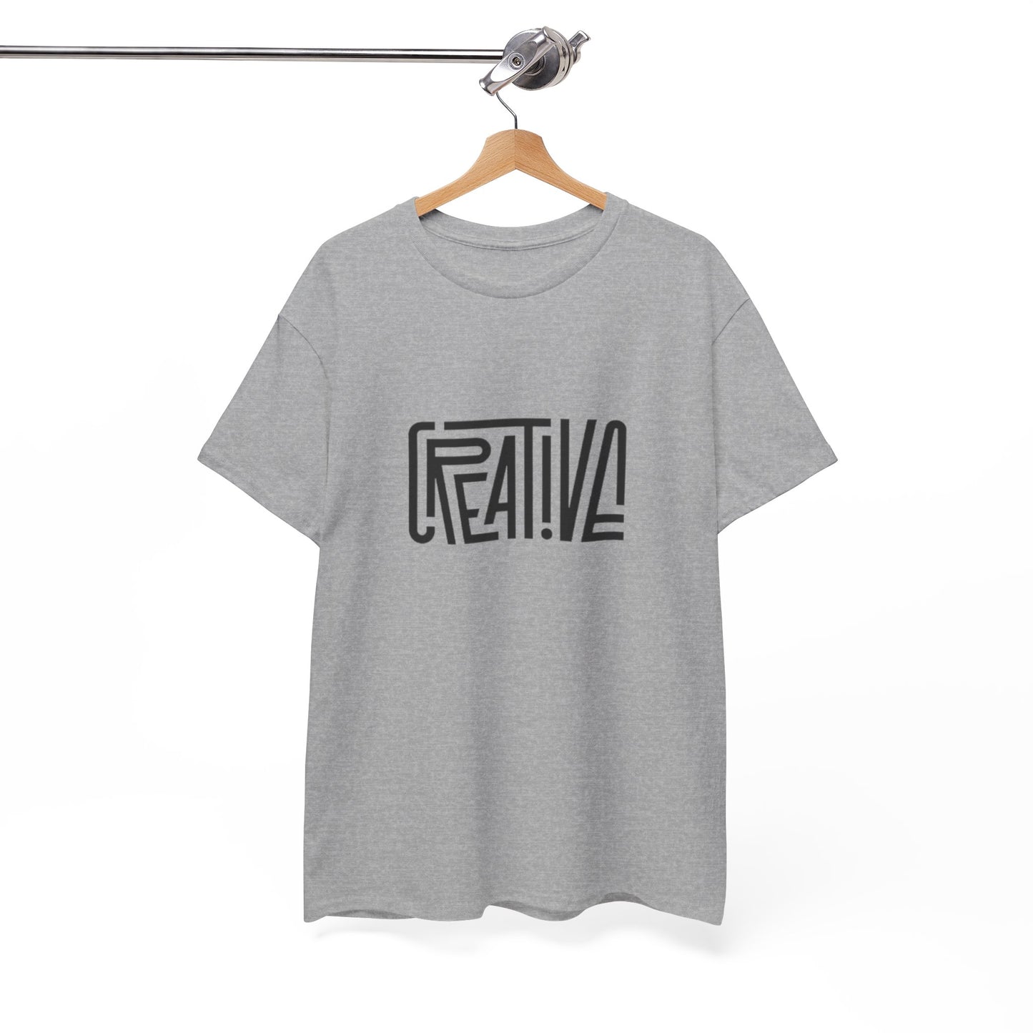 Creative Vibes Heavy Cotton Tee, Artistic T-Shirt for Creatives, Gift for Artists, Daily Wear, Inspiration Tee