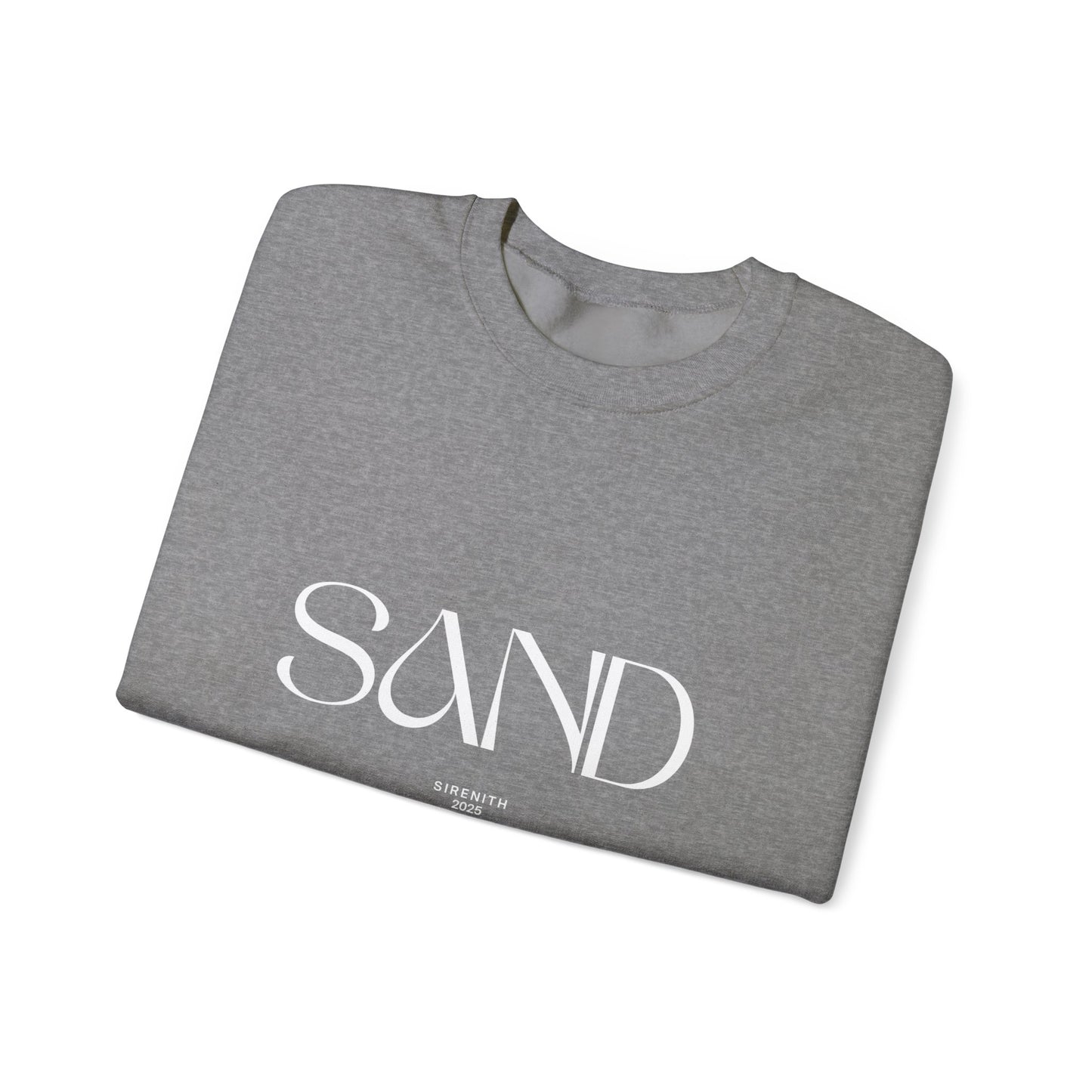 Stylish Unisex Sweatshirt with 'SAND' Design | Cozy Casual Wear, Gift for Beach Lovers, Perfect for Summer Vacations, Relaxing Days Out