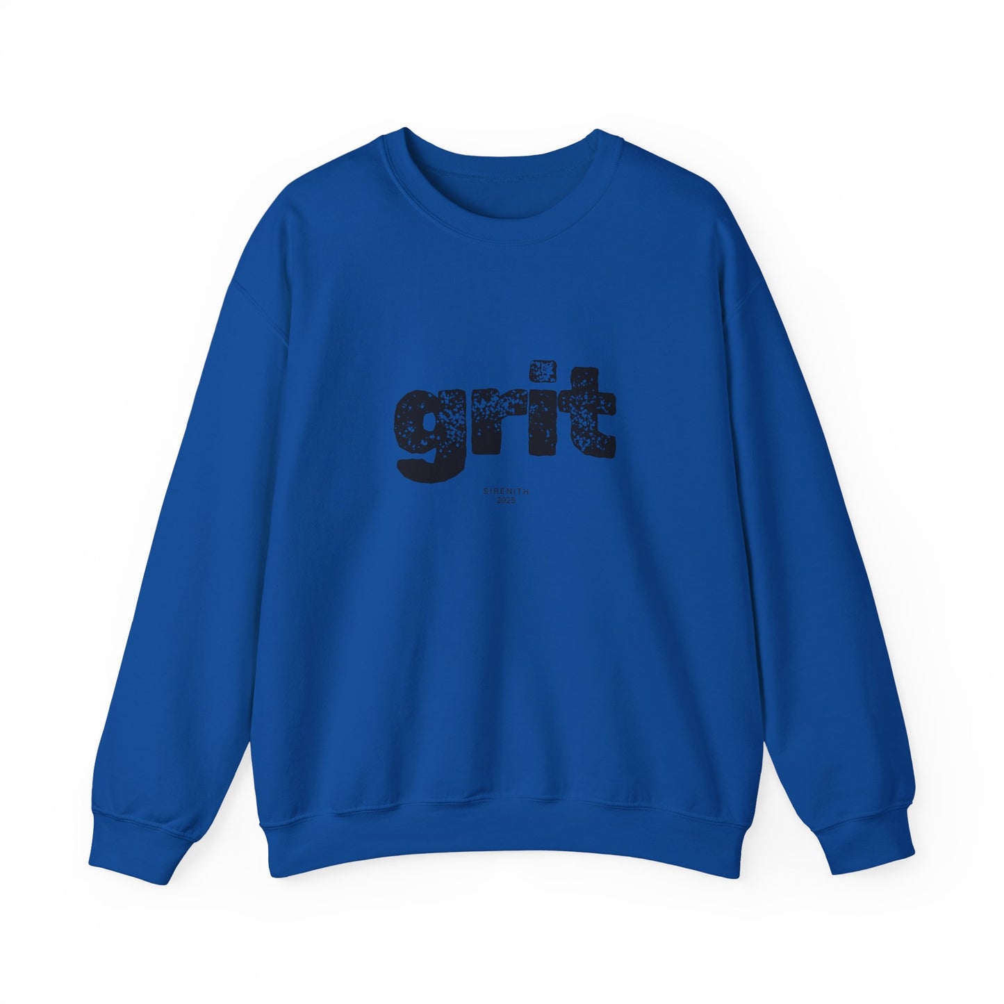 Grit Inspirational Crewneck Sweatshirt | Cozy Unisex Pullover, Motivational Gift, Perfect for Fall, Self-Care Apparel, Casual Everyday Wear