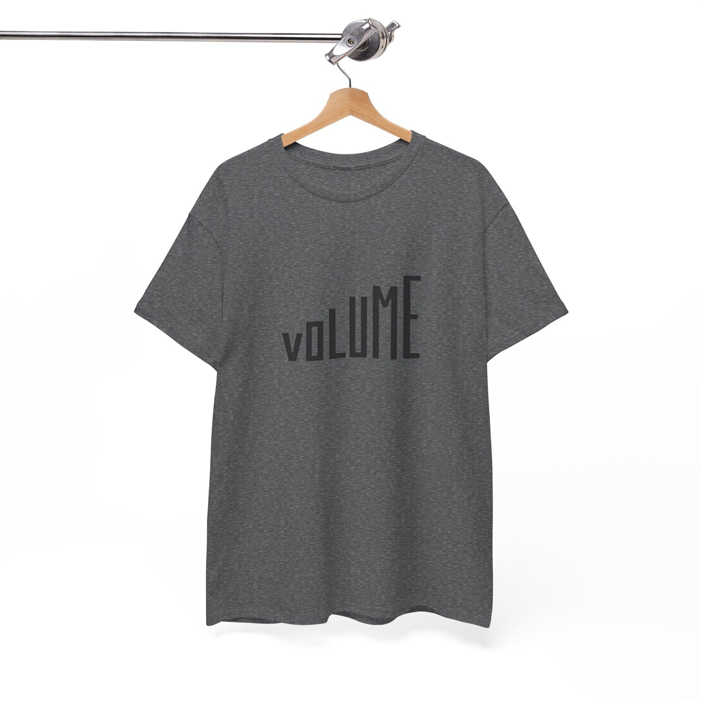 Volume Graphic Heavy Cotton Tee, Music Lover Tee, Casual Tees, Gift for Musicians, Music Festival Shirt