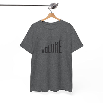 Volume Graphic Heavy Cotton Tee, Music Lover Tee, Casual Tees, Gift for Musicians, Music Festival Shirt