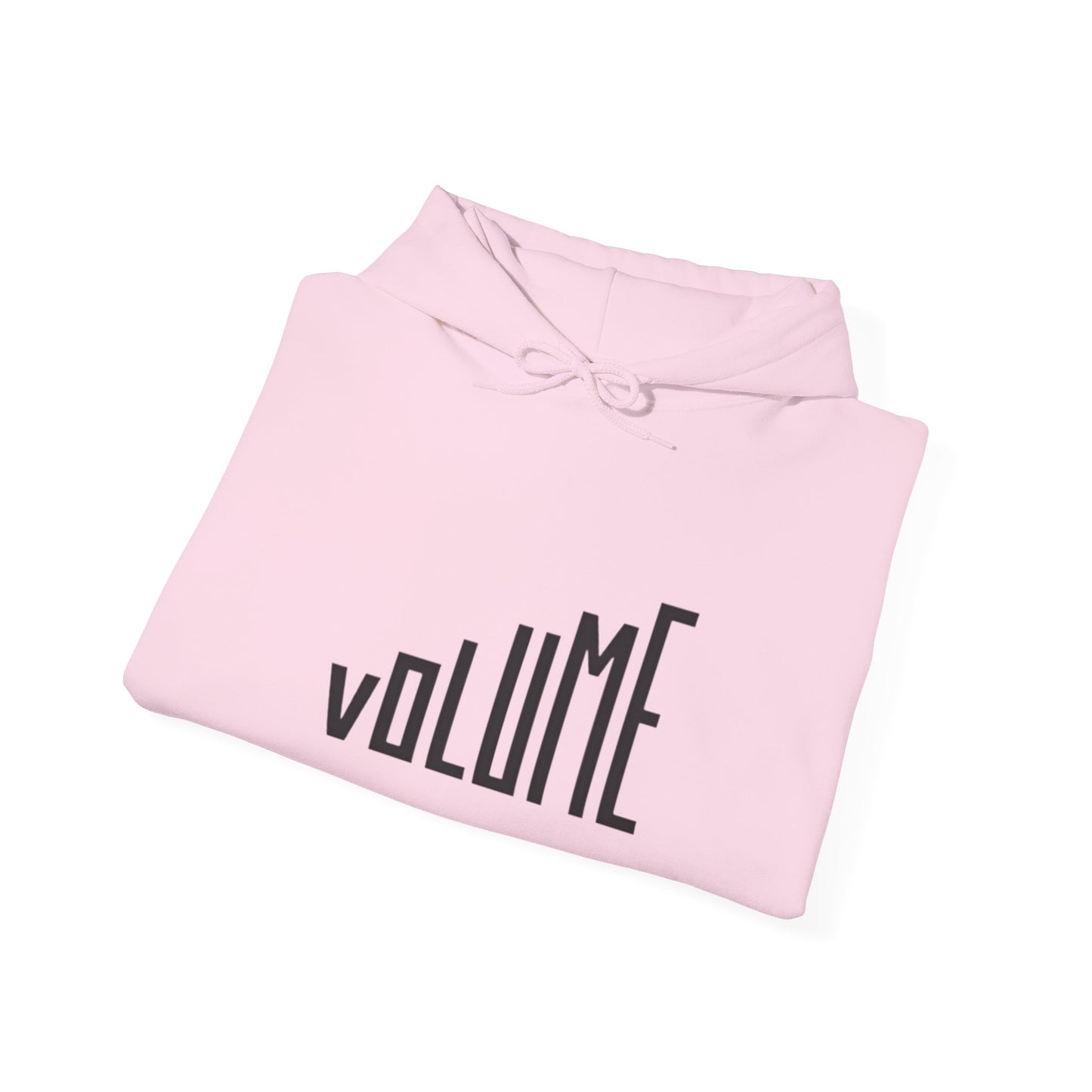 Volume Graphic Unisex Hoodie, Cozy Sweatshirt, Casual Wear, Music Lover Gift, Trendy Streetwear, Lounge Hoodie