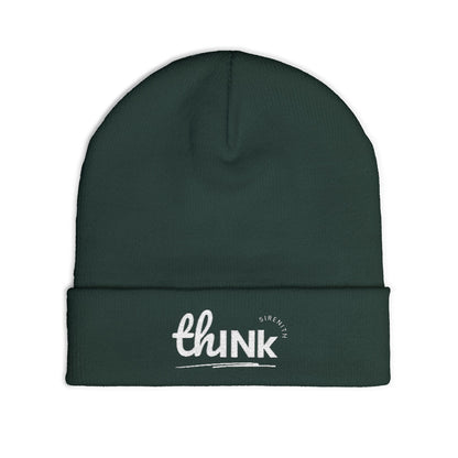 Chunk Embroidered Knit Beanie | Cozy Winter Accessories, Gift for Him, Beanie for Cold Weather, Trendy Hat, Birthday Gift