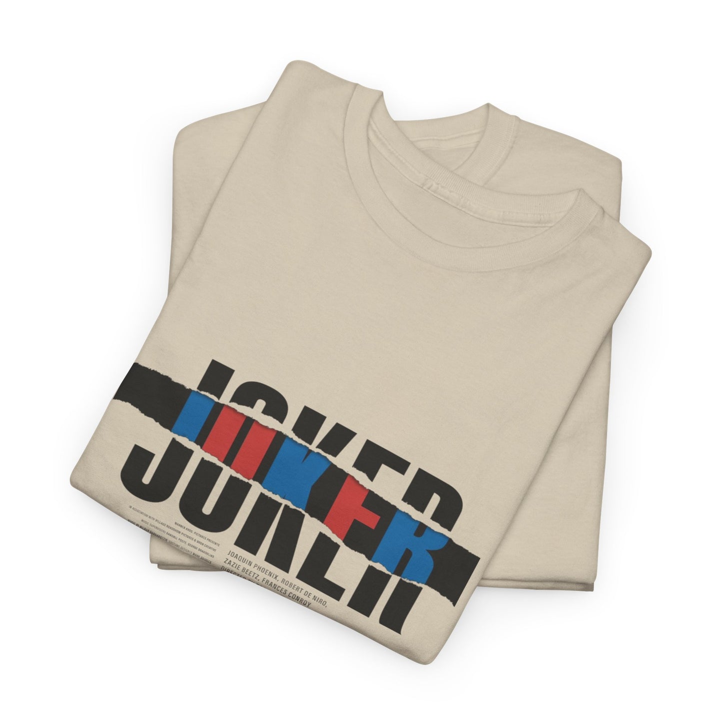Joker Graphic Tee,  Heavy Cotton Tee, Streetwear Shirt, Casual Wear Tee, Gift for Fans, Movie Merchandise