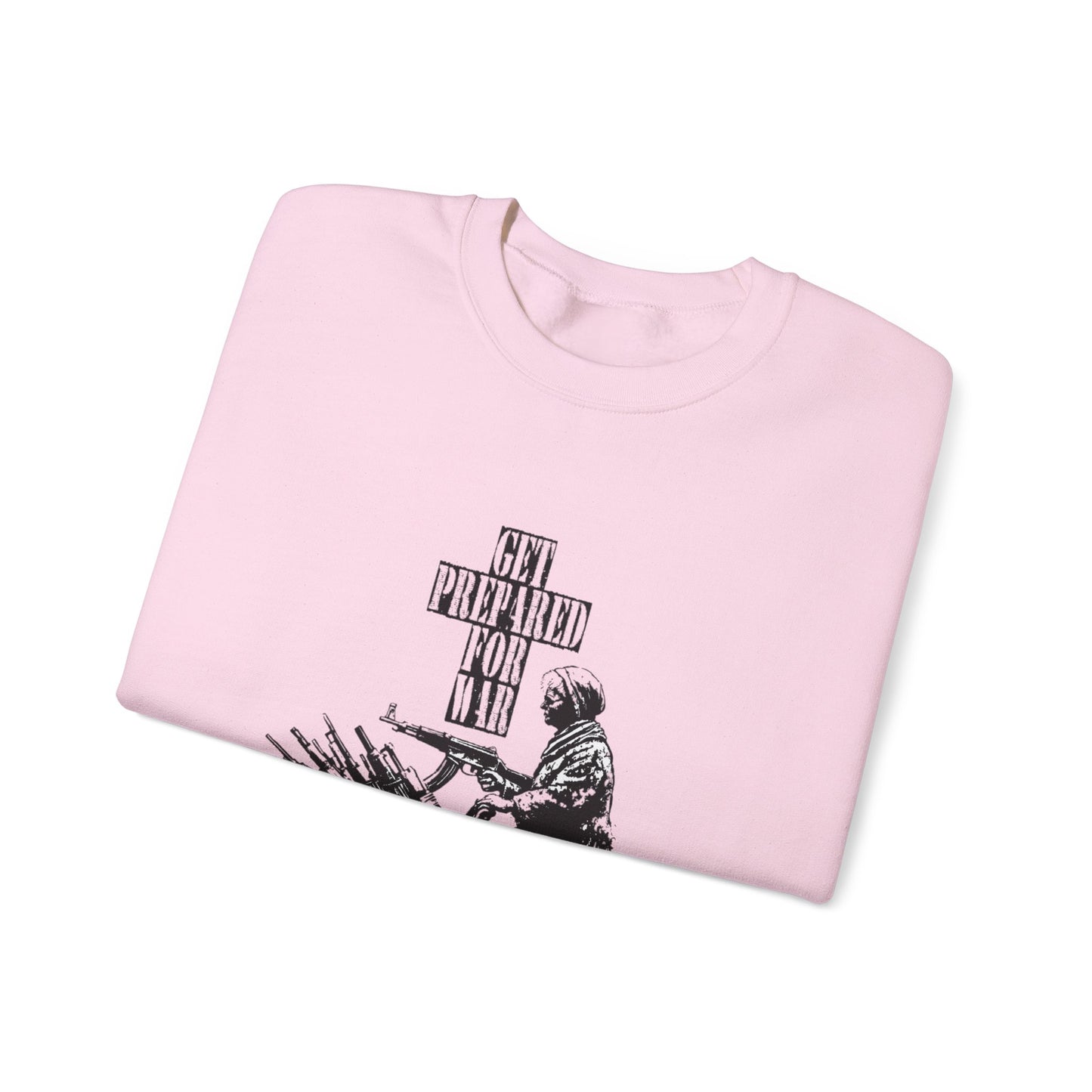 Vintage-Inspired Unisex Sweatshirt with 'Get Prepared for...' Design, Cozy Gift for Her, Him, Holidays, Casual Wear, Nostalgic Vibe