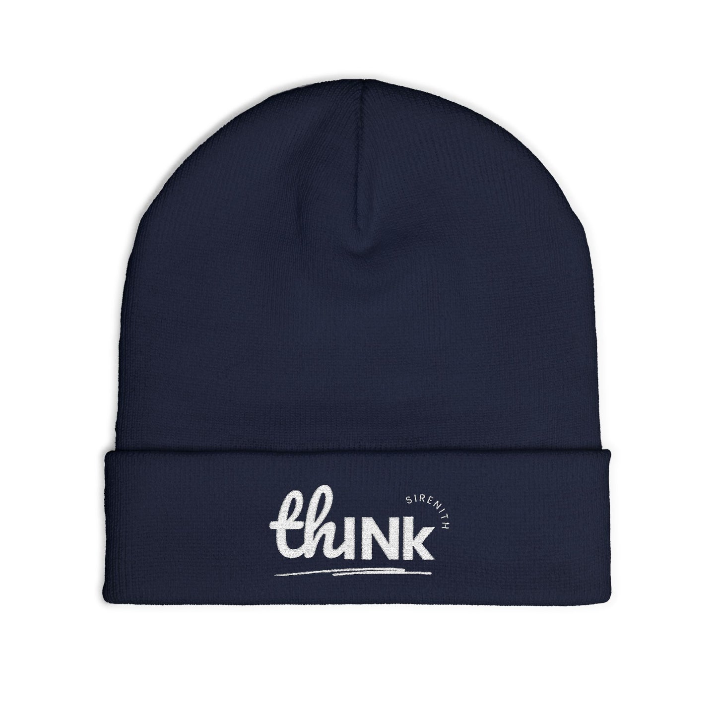 Chunk Embroidered Knit Beanie | Cozy Winter Accessories, Gift for Him, Beanie for Cold Weather, Trendy Hat, Birthday Gift