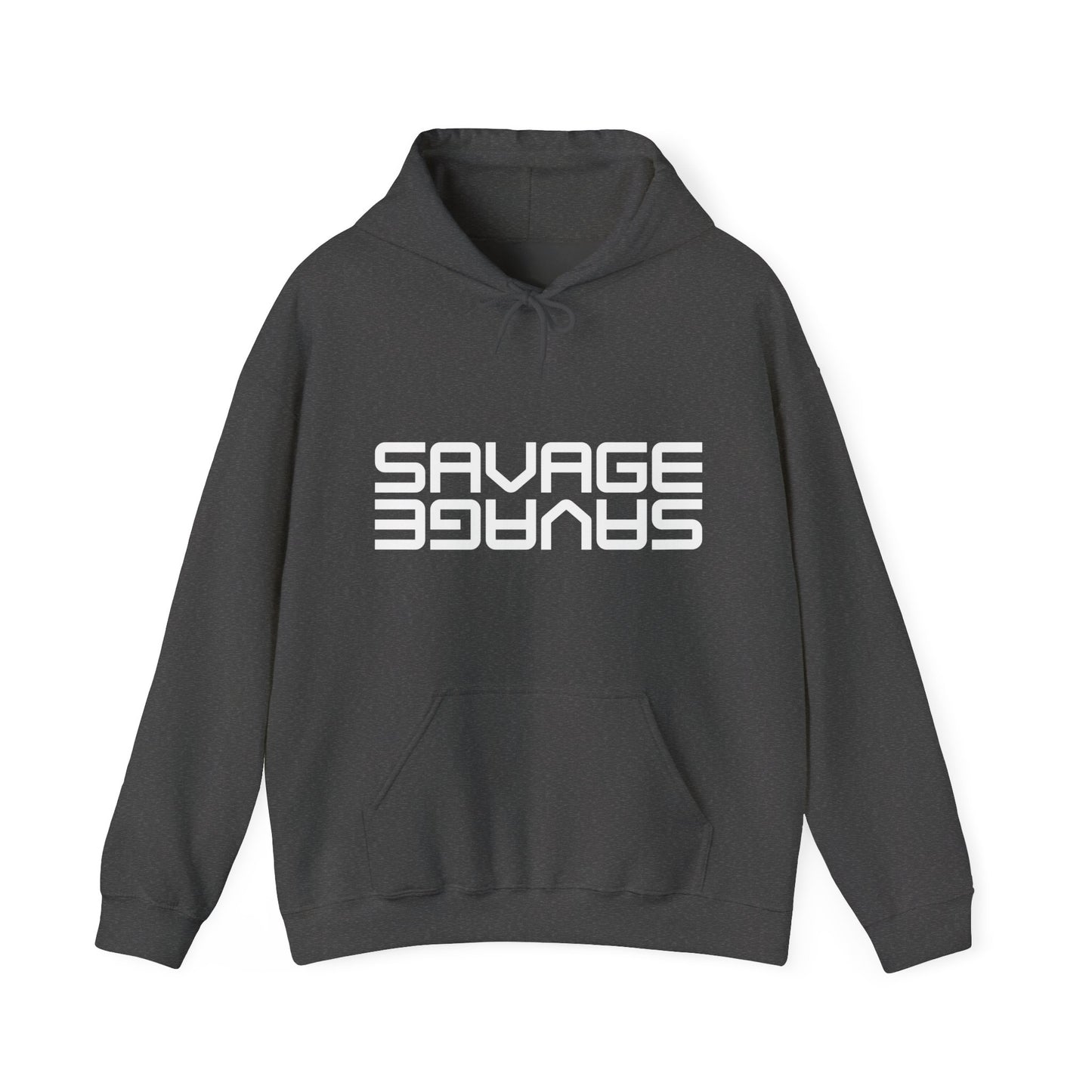 Savage Unisex Heavy Blend Hoodie, Comfortable Streetwear, Trendy Hoodie Gift, Casual Style, Graphic Sweatshirt for Everyday Wear