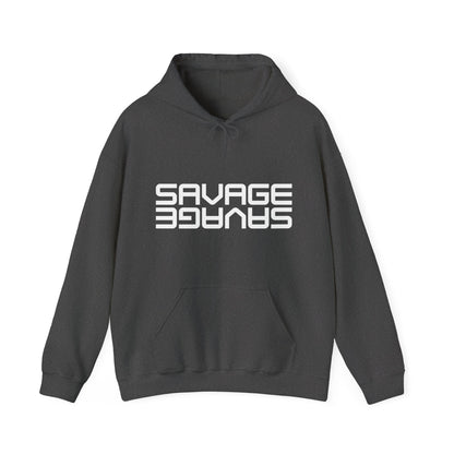 Savage Unisex Heavy Blend Hoodie, Comfortable Streetwear, Trendy Hoodie Gift, Casual Style, Graphic Sweatshirt for Everyday Wear