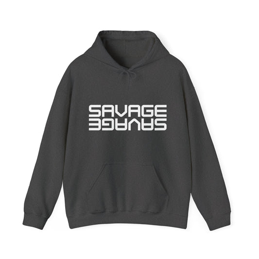 Savage Unisex Heavy Blend Hoodie, Comfortable Streetwear, Trendy Hoodie Gift, Casual Style, Graphic Sweatshirt for Everyday Wear