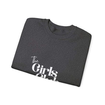 The Girls Club Crewneck Sweatshirt - Cozy Unisex Fashion, Gift for Friends, Casual Wear, Group Events, Birthday Celebrations
