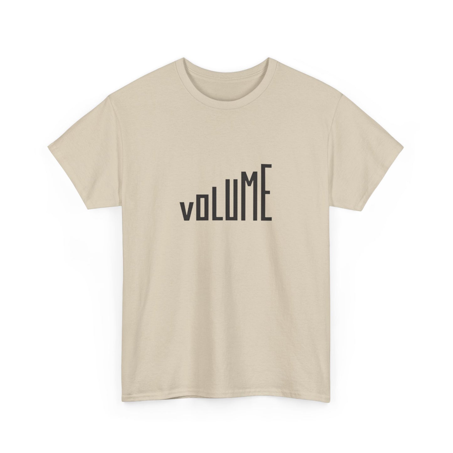 Volume Graphic Tee | Cotton T-Shirt for Music Lovers, Concerts, Gift Idea, Casual Wear, Music Festival