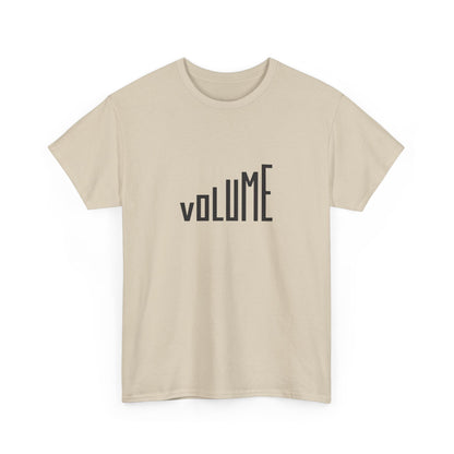 Volume Graphic Tee | Cotton T-Shirt for Music Lovers, Concerts, Gift Idea, Casual Wear, Music Festival