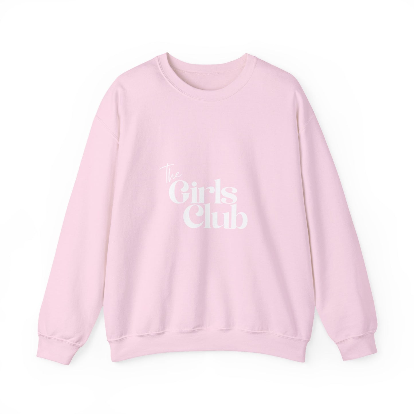 The Girls Club Crewneck Sweatshirt - Cozy Unisex Fashion, Gift for Friends, Casual Wear, Group Events, Birthday Celebrations
