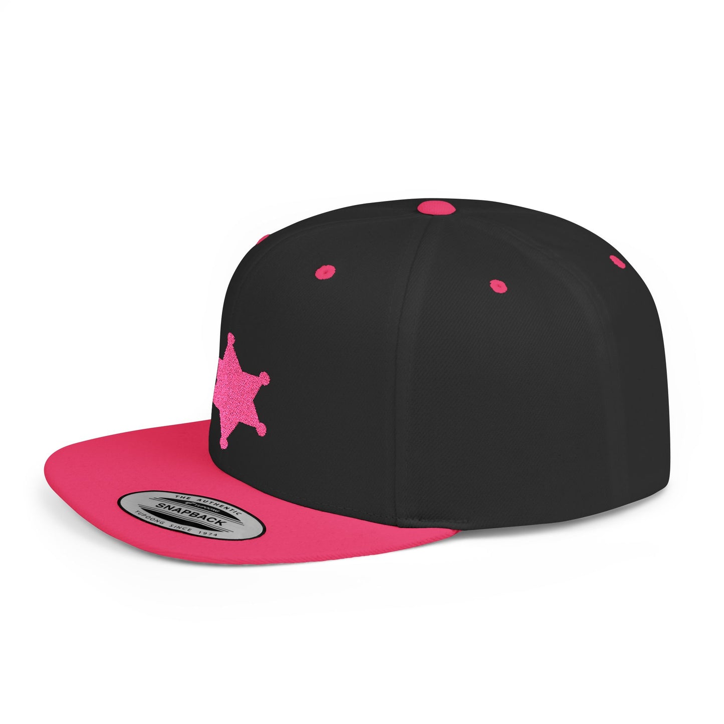 Stylish Flat Bill Snapback Hat, Trendy Cap for Everyday Wear, Perfect Gift for Sports Lovers, Casual Streetwear, Fun Fashion Accessory