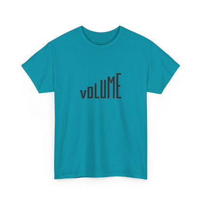 Volume Graphic Tee | Cotton T-Shirt for Music Lovers, Concerts, Gift Idea, Casual Wear, Music Festival