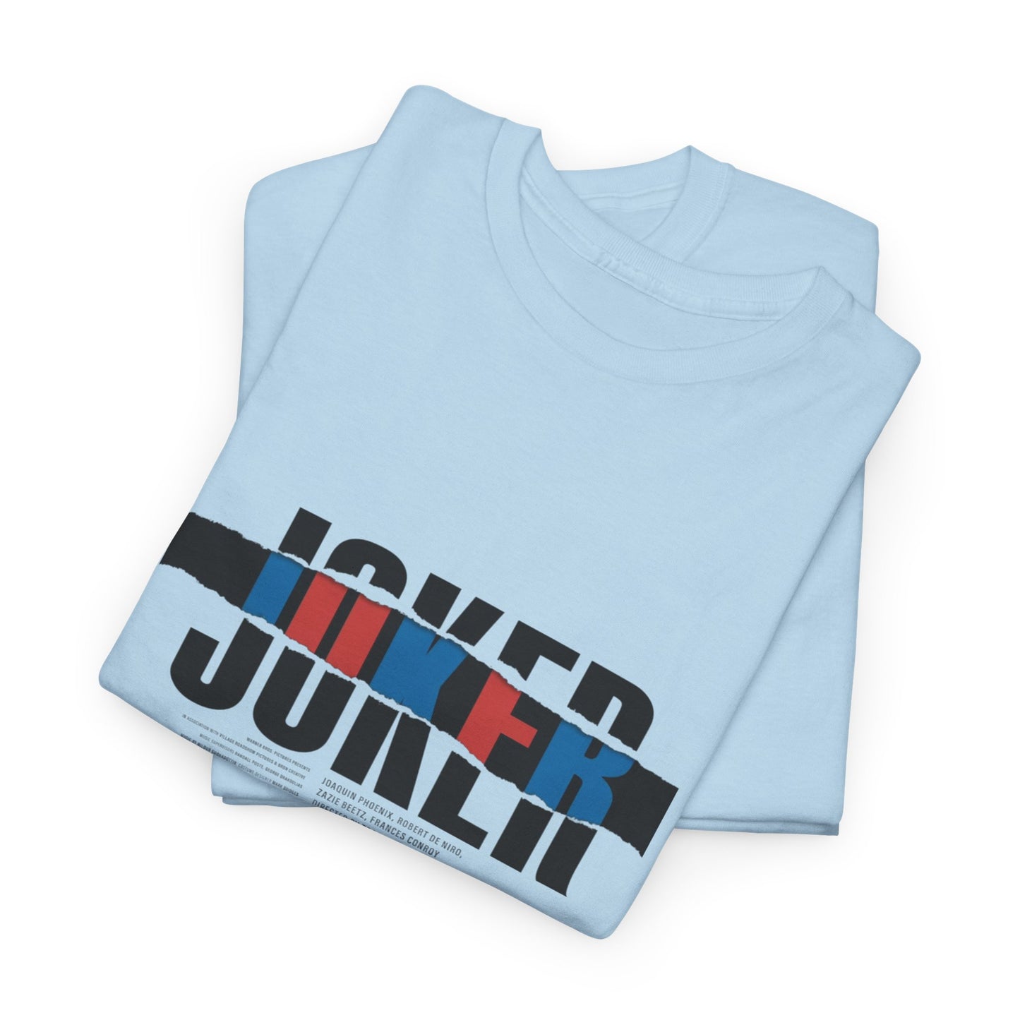 Joker Graphic Tee,  Heavy Cotton Tee, Streetwear Shirt, Casual Wear Tee, Gift for Fans, Movie Merchandise