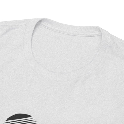 Run Graphic Heavy Cotton Tee - Casual Fitness Wear, Workout Shirt, Gym Apparel, Motivational Tee, Sports Clothing