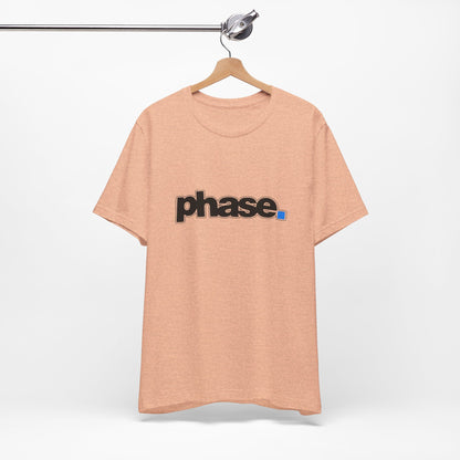 Stylish T-Shirt with 'phase.' Design, Casual Tee, Graphic Tee, Streetwear, Gift for Her, Gift for Him